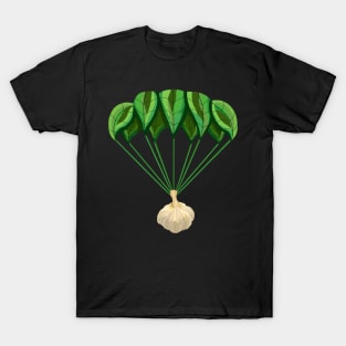 Italian Garlic Basil Parachute T-Shirt